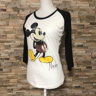 ディズニー(Disney)の新品★ Mickey ロンT◆DISNEYミッキー(Tシャツ/カットソー(七分/長袖))