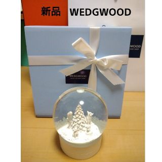 新品未開封✨WEDGWOOD　スノードーム　スノーグローブ　ラッピング済み(置物)