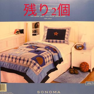 ザラホーム(ZARA HOME)の[男の子用]スポーツモチーフベッドカバー(シーツ/カバー)