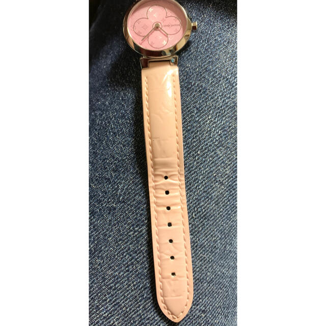 ルイヴィトン  時計　タンブール　ピンク　かわいい　　値下げしました。