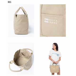 ビラボン(billabong)の最終値下げ！新品　BILLABON ミニトートバッグ(トートバッグ)