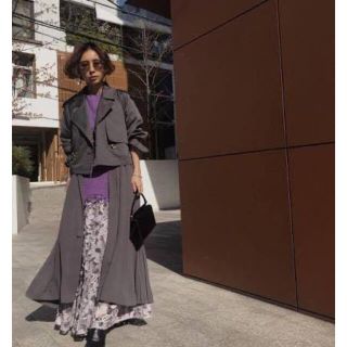 アメリヴィンテージ(Ameri VINTAGE)のAMERI 3WAY SHEER DOCKING COAT(トレンチコート)