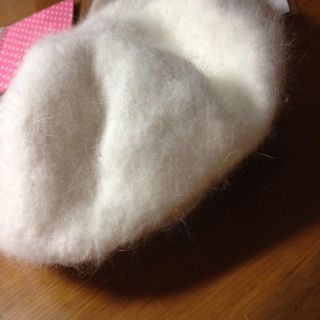 ふわふわベレー帽(ハンチング/ベレー帽)