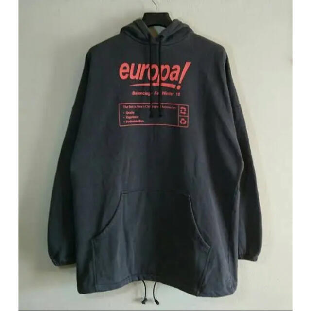 美品【 BALENCIAGA 】Europa Hoodie XS パーカー