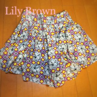 リリーブラウン(Lily Brown)の猫のキュロットスカート♡(キュロット)