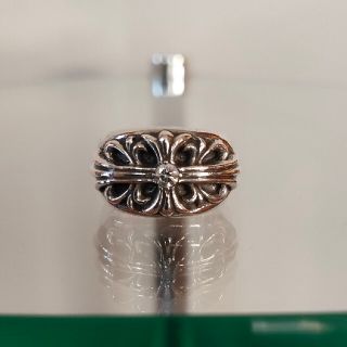 クロムハーツ(Chrome Hearts)のクロムハーツ1ダイヤフローラルクロスリング【専用出品】(リング(指輪))