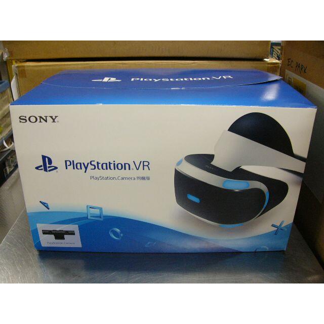 PlayStation VR(プレイステーションヴィーアール)のSONY PlayStation VR カメラ同梱版 CUHJ-16001 エンタメ/ホビーのゲームソフト/ゲーム機本体(家庭用ゲーム機本体)の商品写真