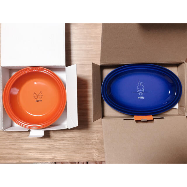 LE CREUSET(ルクルーゼ)のルクルーゼ　ミッフィー　2種類セット インテリア/住まい/日用品のキッチン/食器(食器)の商品写真