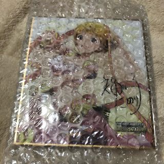 バンダイナムコエンターテインメント(BANDAI NAMCO Entertainment)のアイドルマスター　ミリオンライブ　サイン色紙(その他)