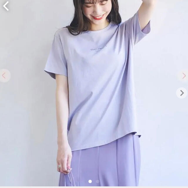 COCO DEAL(ココディール)のCOCODEAL モネTシャツ ラベンダー レディースのトップス(Tシャツ(半袖/袖なし))の商品写真