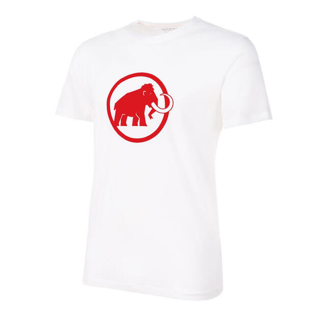 MAMMUT マムート 半袖Ｔシャツ マムートロゴTシャツ白 メンズL新品