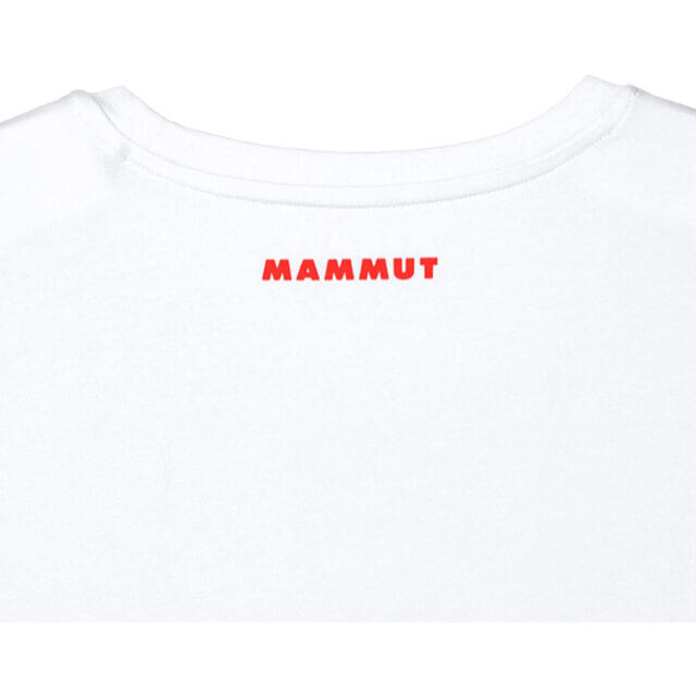 Mammut(マムート)のMAMMUT マムート 半袖Ｔシャツ マムートロゴTシャツ白 メンズL新品 メンズのトップス(Tシャツ/カットソー(半袖/袖なし))の商品写真