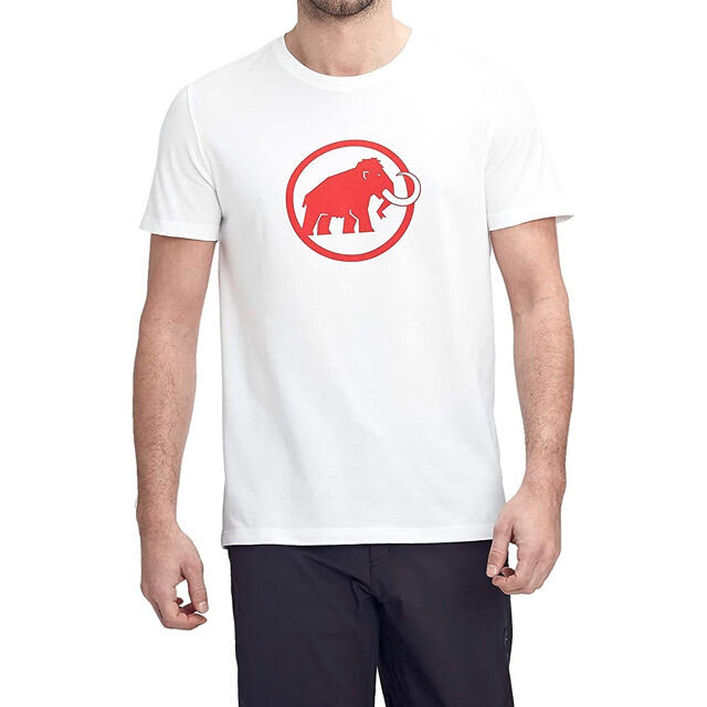 Mammut(マムート)のMAMMUT マムート 半袖Ｔシャツ マムートロゴTシャツ白 メンズL新品 メンズのトップス(Tシャツ/カットソー(半袖/袖なし))の商品写真