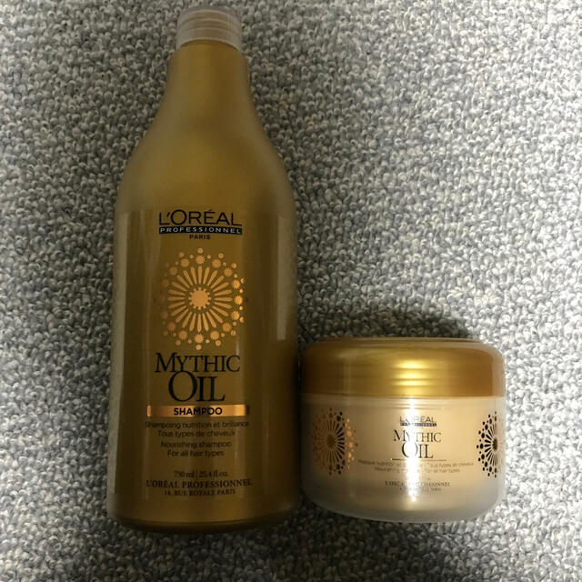 LOREAL PROFESSIONAL(ロレアルプロフェッショナル)のミシックオイル シャンプー750ml&オイルマスク 200g コスメ/美容のヘアケア/スタイリング(トリートメント)の商品写真