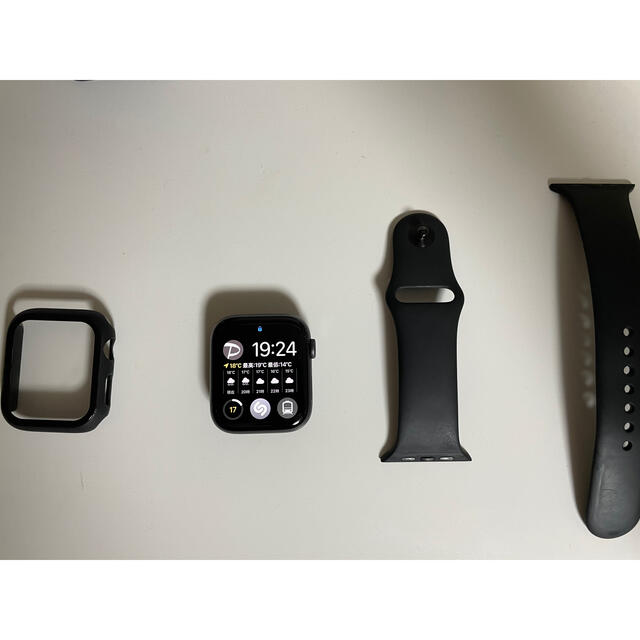 Apple Watch(アップルウォッチ)のApple Watch アップルウォッチ series4 44mm 難あり メンズの時計(腕時計(デジタル))の商品写真