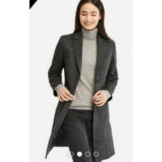 ユニクロ チェック チェスターコート(レディース)の通販 22点 | UNIQLO ユニクロ チェック チェスターコート(レディース)の通販 22点 | UNIQLO