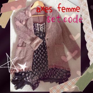 アクシーズファム(axes femme)のaxes femme ジャケット(その他)