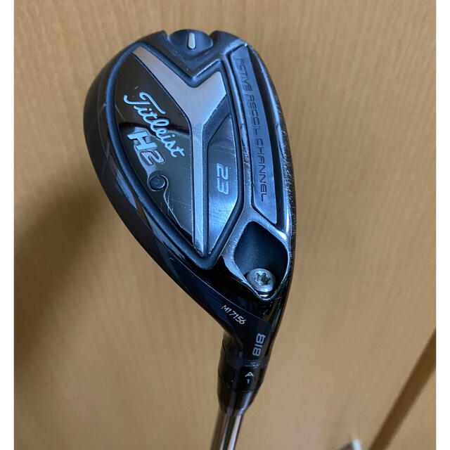 Titleist(タイトリスト)の中古！ タイトリスト 818H2 23° AMT TOUR WHITE S スポーツ/アウトドアのゴルフ(クラブ)の商品写真