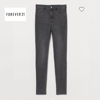 フォーエバートゥエンティーワン(FOREVER 21)の新品未使用 ◇ フォーエバー21 ブラック スキニー ジーンズ(デニム/ジーンズ)