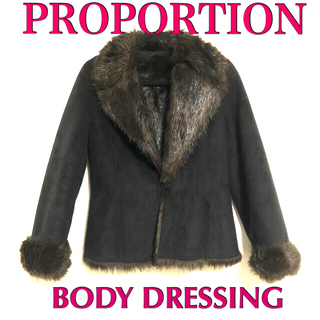 プロポーションボディドレッシング(PROPORTION BODY DRESSING)のプロポーション　フェイクムートン　ファーコート(毛皮/ファーコート)