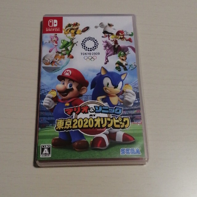 Nintendo Switch(ニンテンドースイッチ)のマリオ＆ソニック AT 東京2020オリンピックTM Switch エンタメ/ホビーのゲームソフト/ゲーム機本体(家庭用ゲームソフト)の商品写真