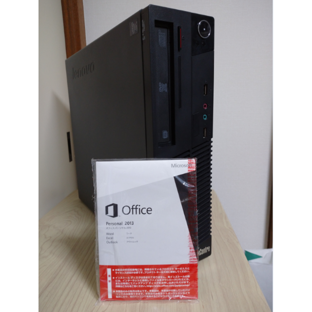 Lenovo - デスクトップPC（i5-4570, SSD256GB, オフィス付き）