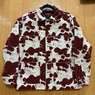 シュプリーム 20SS Velvet Chore Coat ヴェルヴェットチョアコート メンズ M