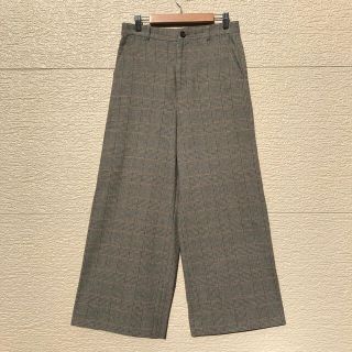 マカフィー(MACPHEE)の美品　MACPHEE マカフィー　ワイドパンツ　カシミヤ混　36(カジュアルパンツ)