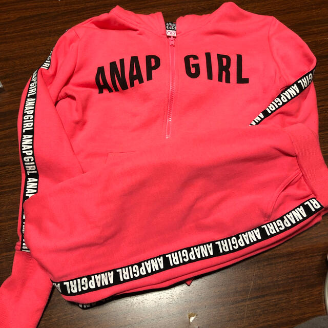 ANAP Kids(アナップキッズ)の日曜まで価格　ANAPセットアップ キッズ/ベビー/マタニティのキッズ服女の子用(90cm~)(パンツ/スパッツ)の商品写真