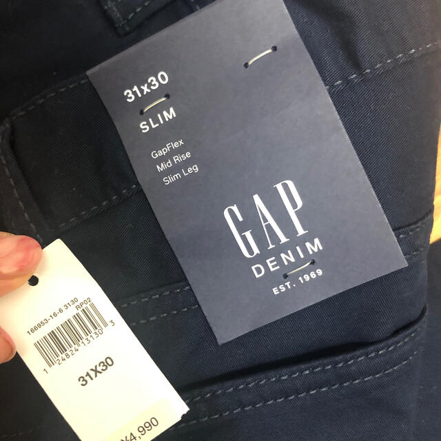 GAP(ギャップ)の【新品 タグ付き 未使用】gap スリムデニム メンズのパンツ(デニム/ジーンズ)の商品写真