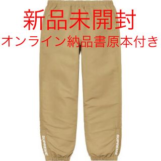 シュプリーム(Supreme)のSupreme Warm Up Pant Tan(ワークパンツ/カーゴパンツ)