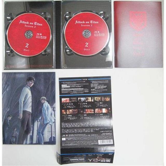 【初回限定版】進撃の巨人　season2 Blu-ray 2巻セット
