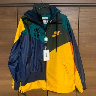 サカイ(sacai)のMサイズ　ナイキ　sacai フーデッド　アノラック(ナイロンジャケット)