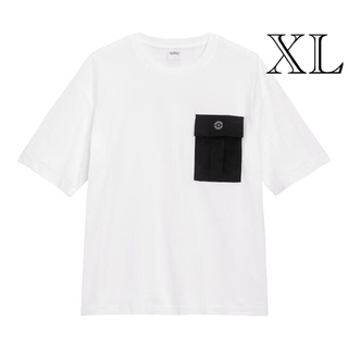 ポケモン(ポケモン)のGU/ジーユー コットンビッグT ポケモン ホワイト 白 XL(Tシャツ/カットソー(半袖/袖なし))