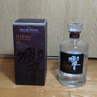 サントリー(サントリー)の値下げしました‼️  響21年 空瓶(未洗浄) 空箱(その他)