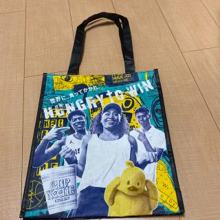 ニッシンショクヒン(日清食品)のカップヌードル大坂なおみ錦織圭八村塁エコバッグ(エコバッグ)