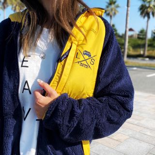 ザノースフェイス(THE NORTH FACE)の秋冬アウター☆LUSSO SURF フリースジャケット　Sサイズ☆RVCA(ブルゾン)