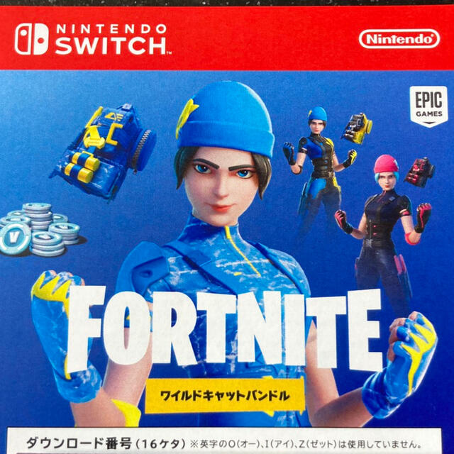 Nintendo Switch フォートナイト チラシ