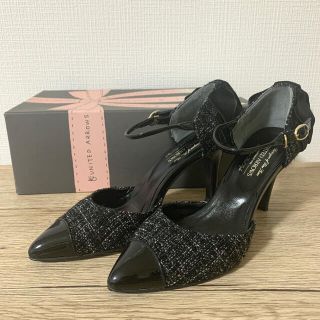 ユナイテッドアローズ(UNITED ARROWS)のUNITED ARROWS ユナイテッドアローズ■ツイードヒールパンプスシューズ(ハイヒール/パンプス)