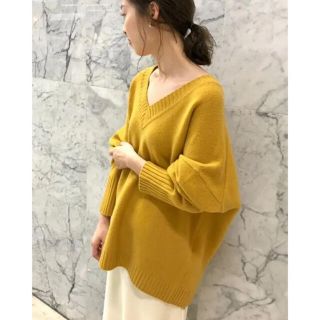 Plage スーパーファインウールカシミヤ Vネックプルオーバー ニット ust.md