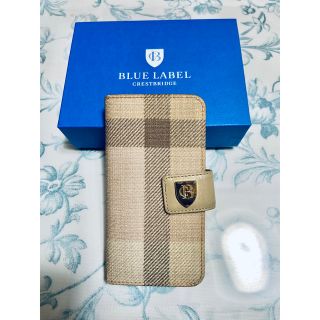 バーバリーブルーレーベル(BURBERRY BLUE LABEL)のブルーレーベル　クレストブリッジ   iPhoneケース(iPhoneケース)