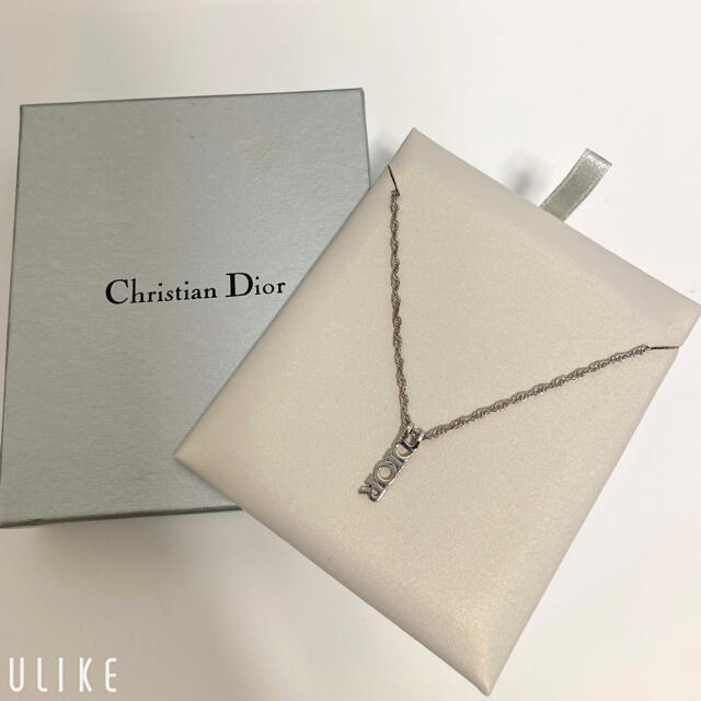 【品】Christian Dior ディオール　ネックレス　ショップ袋付きChristianDior