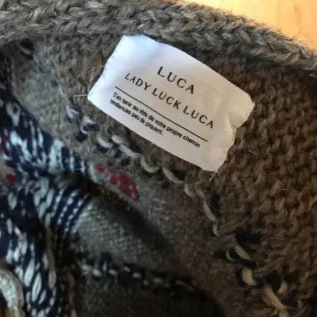 LUCA(ルカ)の新品　lady luck luca ビックショール  定価18360 レディースのファッション小物(マフラー/ショール)の商品写真