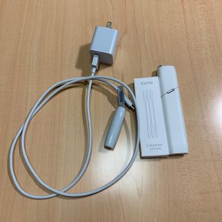 IQOS3 マルチ　アイコス　本体　ホワイト　アダプター　クリーナー(タバコグッズ)