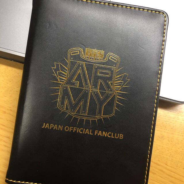 BTS FC会員特典 パスポートケース