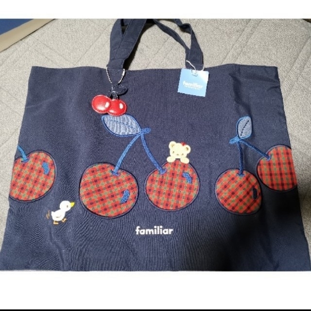 ファミリアレッスンバッグ トートバッグ 【コンビニ受取対応商品】 familiar ファミリア手提げカバン レッスンバック