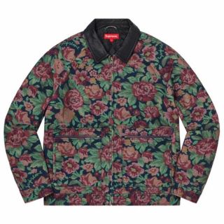 Supreme - Supreme leather collar work jacket 20awの通販 by pohS ...