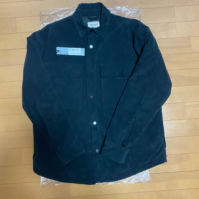 FEAR OF GOD - fear of god ultra suede shirt jacket XSの通販 FEAR OF GOD - fear of god ultra suede shirt jacket XSの通販