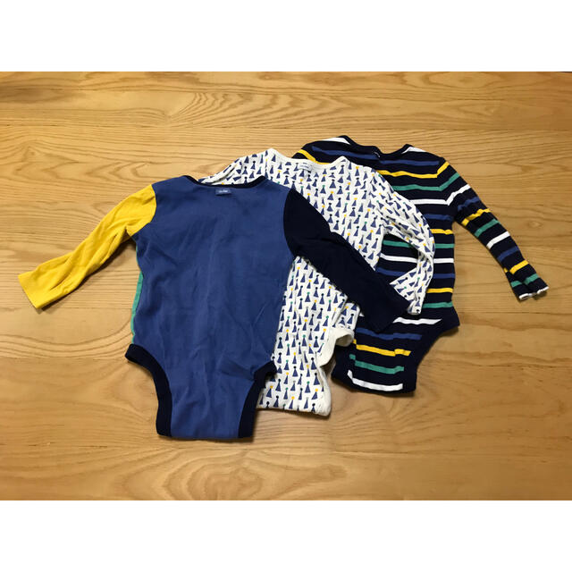 babyGAP(ベビーギャップ)のbaby Gap ロンパース　肌着　size70 3枚セット キッズ/ベビー/マタニティのベビー服(~85cm)(肌着/下着)の商品写真