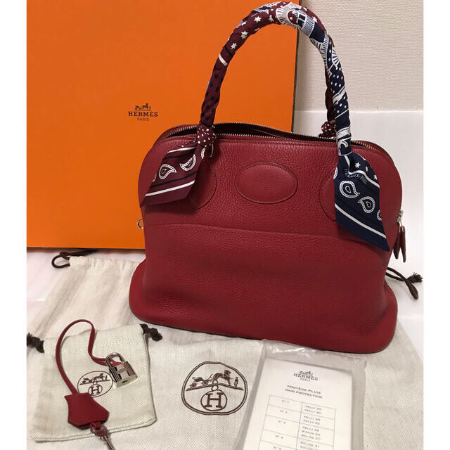 Hermes(エルメス)の【美品】HERMES ボリード31 トリヨンクレマンス レディースのバッグ(ハンドバッグ)の商品写真